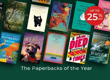 The Paperbacks of the Year Up to 25% off