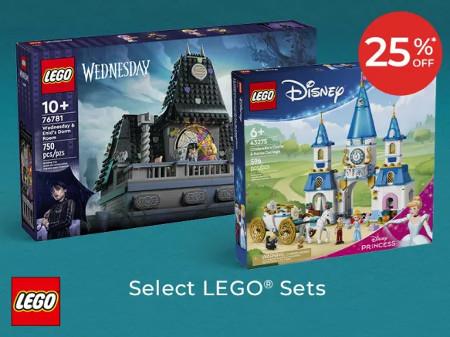25% off Select LEGO