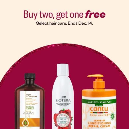 Buy Two, Get One Free Select Hair Care