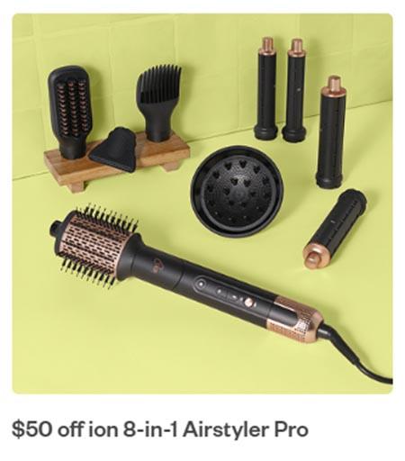 $50 Off ion 8-in-1 Airstyler Pro