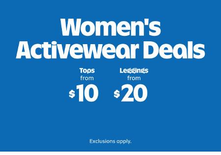 Women's Activewear Deals