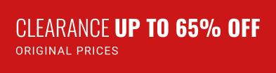 Clearance: Up to 65% Off