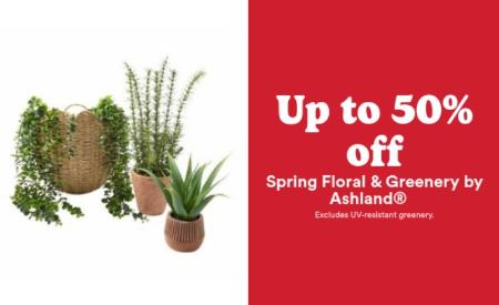 Up to 50% Off Spring Floral & Greenery by Ashland