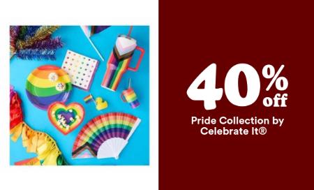 40% Off Pride Collection by Celebrate It®
