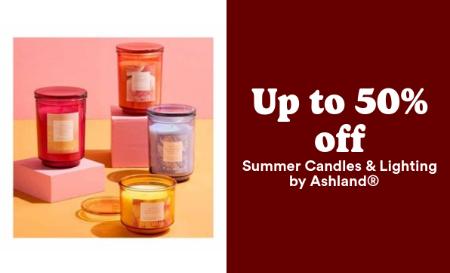 Up to 50% Off Summer Candles & Lighting by Ashland®