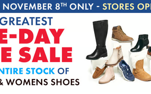 Boscov's Greatest One-Day Shoe Sale