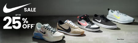 Nike Sale Up to 25% Off