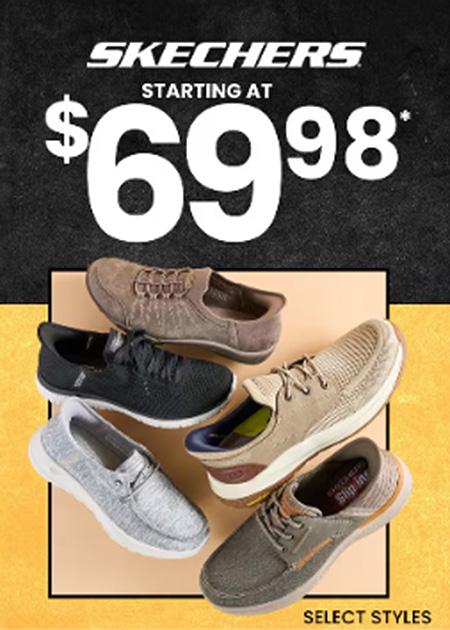 Skechers Starting at $69.98