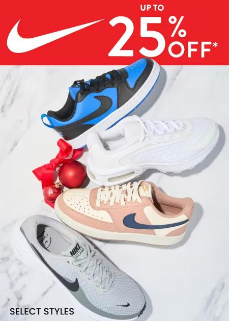 Nike Up to 25% Off