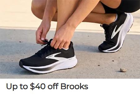 Up to $40 Off Brooks