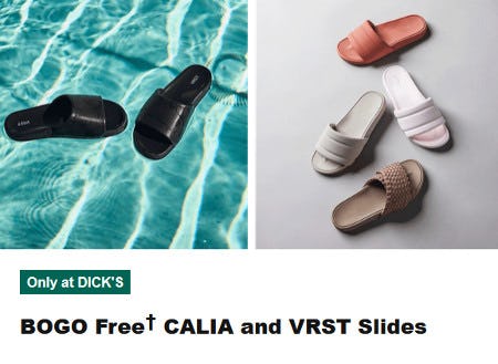 BOGO Free CALIA and VRST Slides