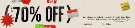Up to 70% Off Markdowns