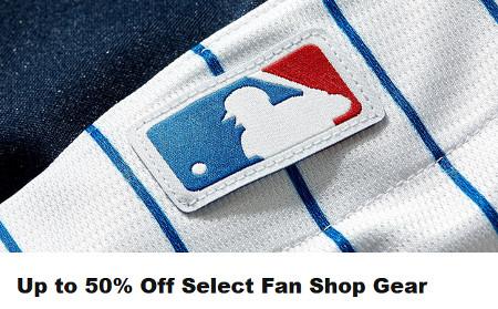 Up to 50% Off Select Fan Shop Gear