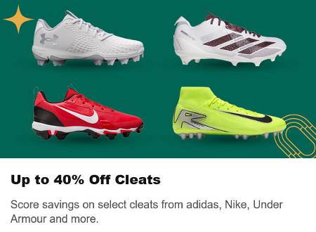 Up to 40% Off Cleats