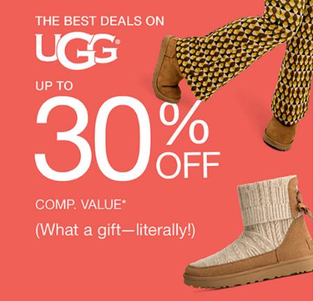 Up to 30% Off UGG