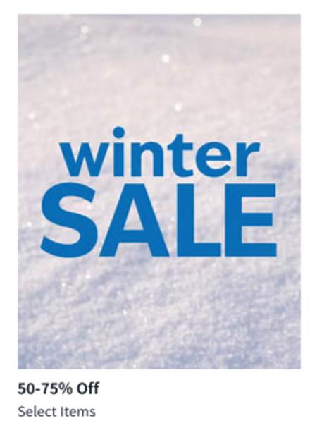 Winter Sale: 50-70% off Select Items