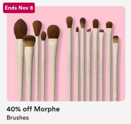 40% off Morpe Brushes