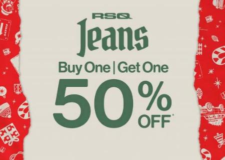 RSQ Jeans Buy One, Get One 50% Off