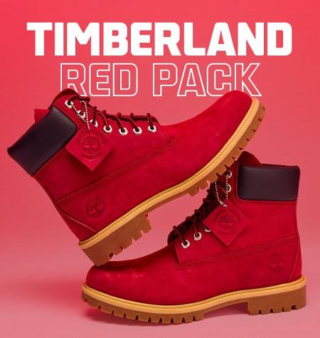New Timberland Red Pack