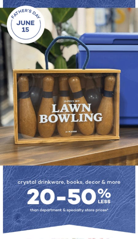 Homegoods | 20 - 50% Less Crystal Drinkware, books, Decor & More