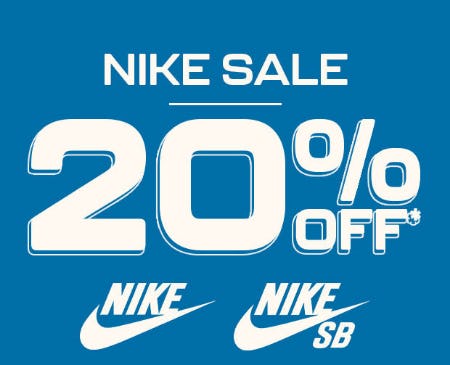 Nike Sale 20% Off