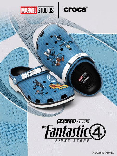 Fantastic Four Crocs Are Here