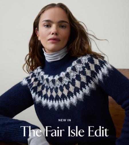 New In: The Fair Isle Edit