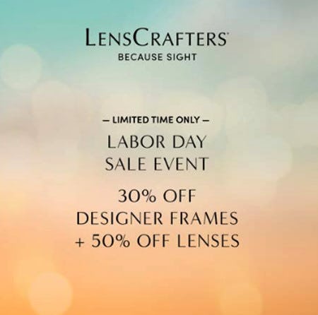 LABOR DAY SALE EVENT