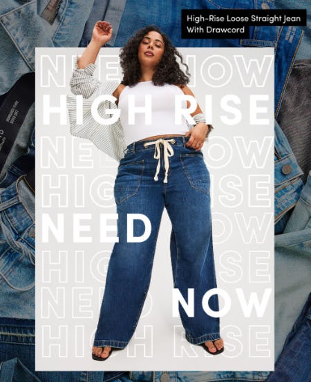 New: High Rise Jeans for Life