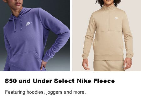 Dick’s Sporting Goods | $50 and Under Select Nike Fleece
