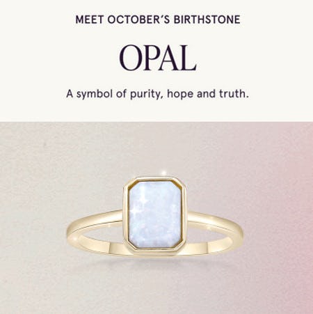 Meet October's Birthstone: Opal
