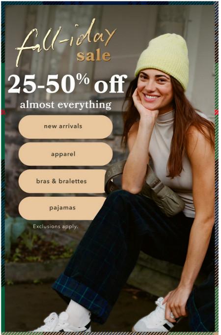 25-50% Off Almost Everything