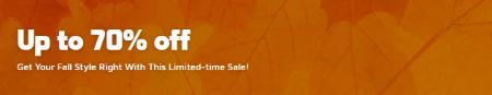 Up to 70% Off Sale