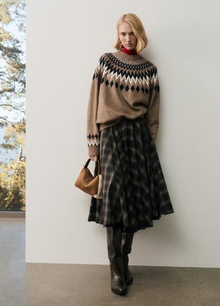 New Arrival: Jacquard-Knit Sweater