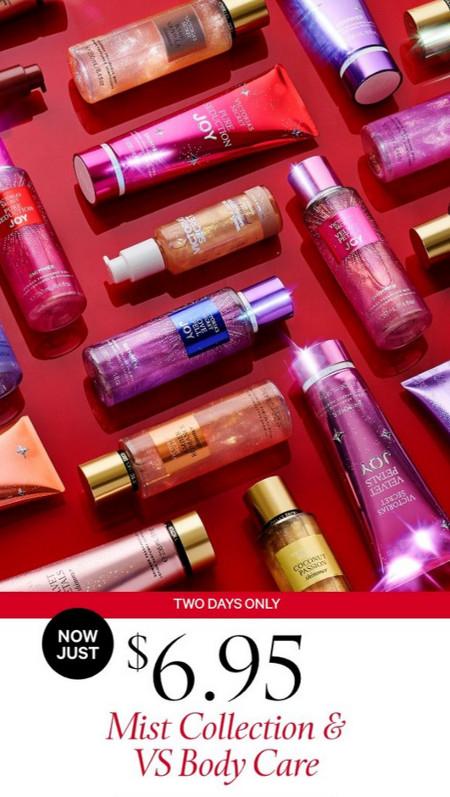 $6.95 Mists and Body Care