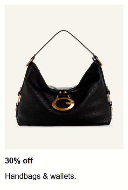 30% off Handbags and Wallets