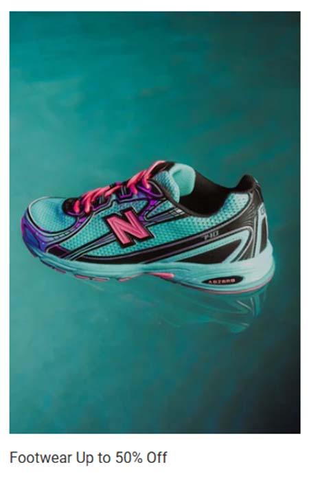 Footwear Up to 50% Off