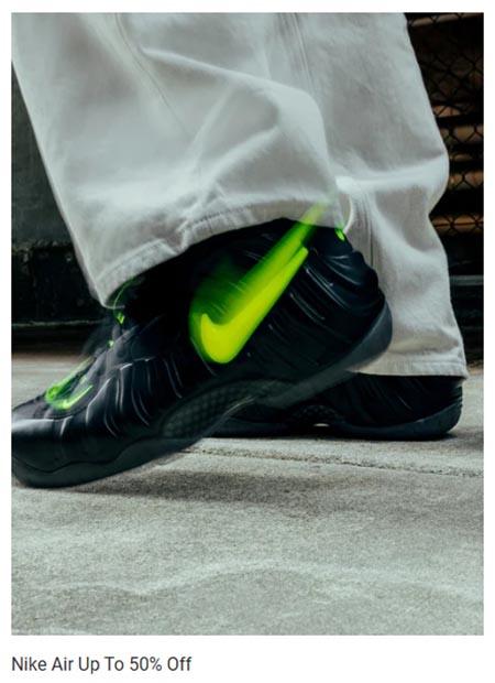 Nike Air Up to 50% Off