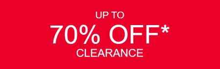 Up to 70% Off Clearance