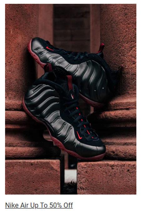 Nike Air Up to 50% Off