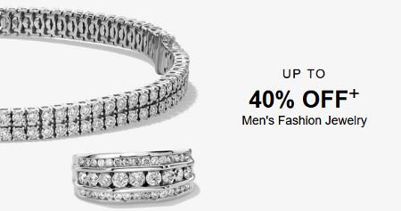 Up to 40% off Men's Fashion Jewelry