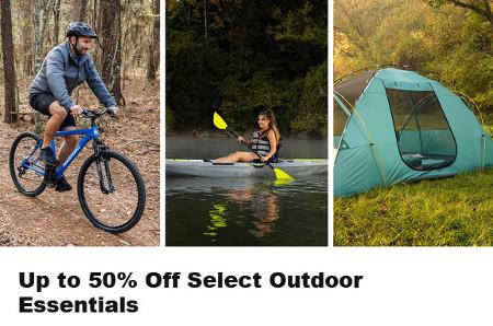 Up to 50% Off Select Outdoor Essentials
