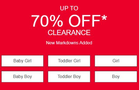 Up to 70% Off Clearance