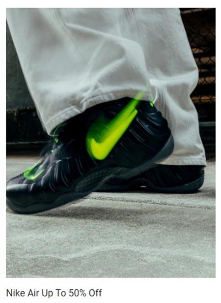 Nike Air Up to 50% Off