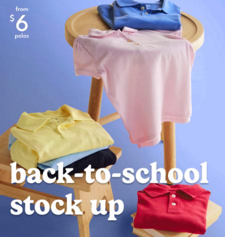 From $6 Polos