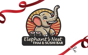 Ribbon Cutting for Elephant's Nest Thai & Sushi Bar