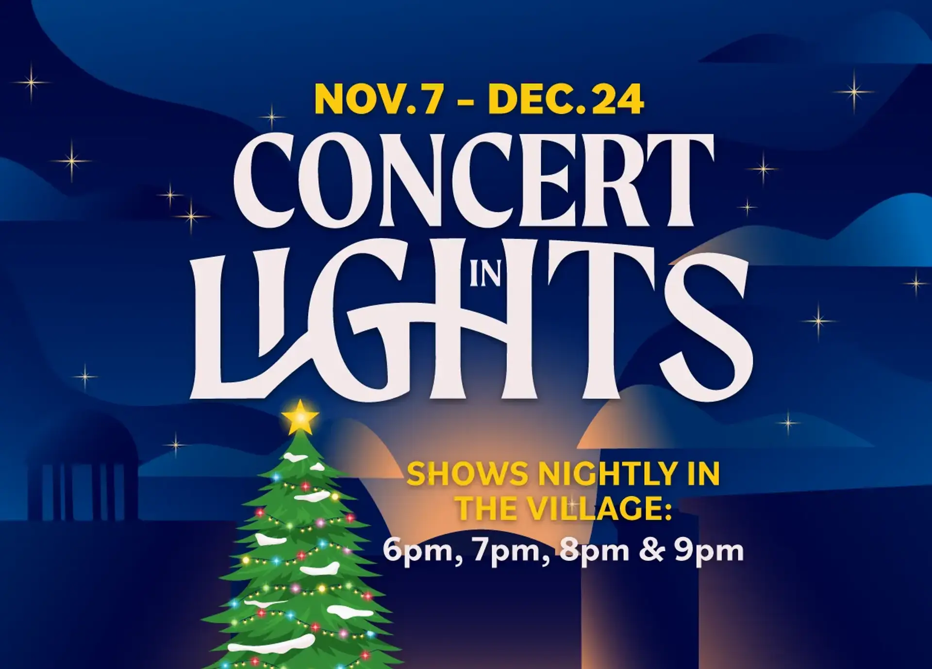 Concert In Lights Spotsylvania Towne Centre is where you’ll find the area’s best events. Click the learn more button for details!