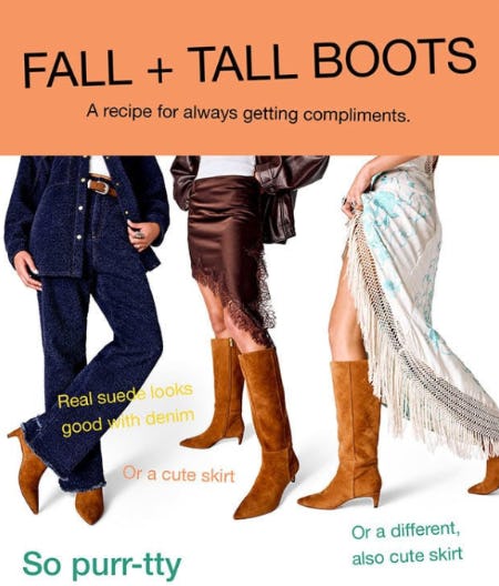Two Words: NEW Boots