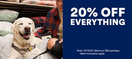 20% off Everything