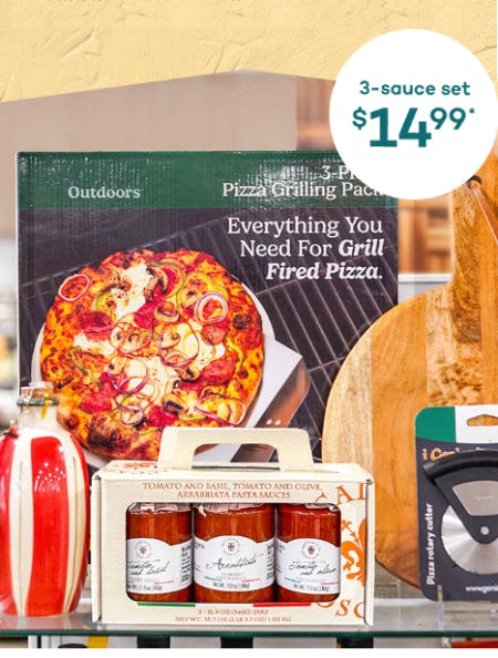 $14.99 3-Sauce Set